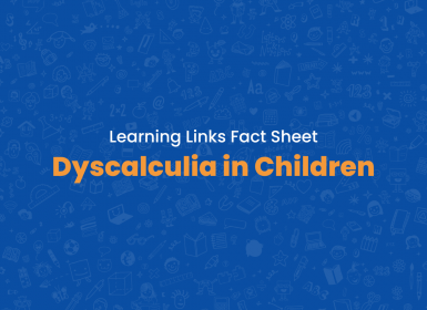 Fact Sheet: Dyscalculia