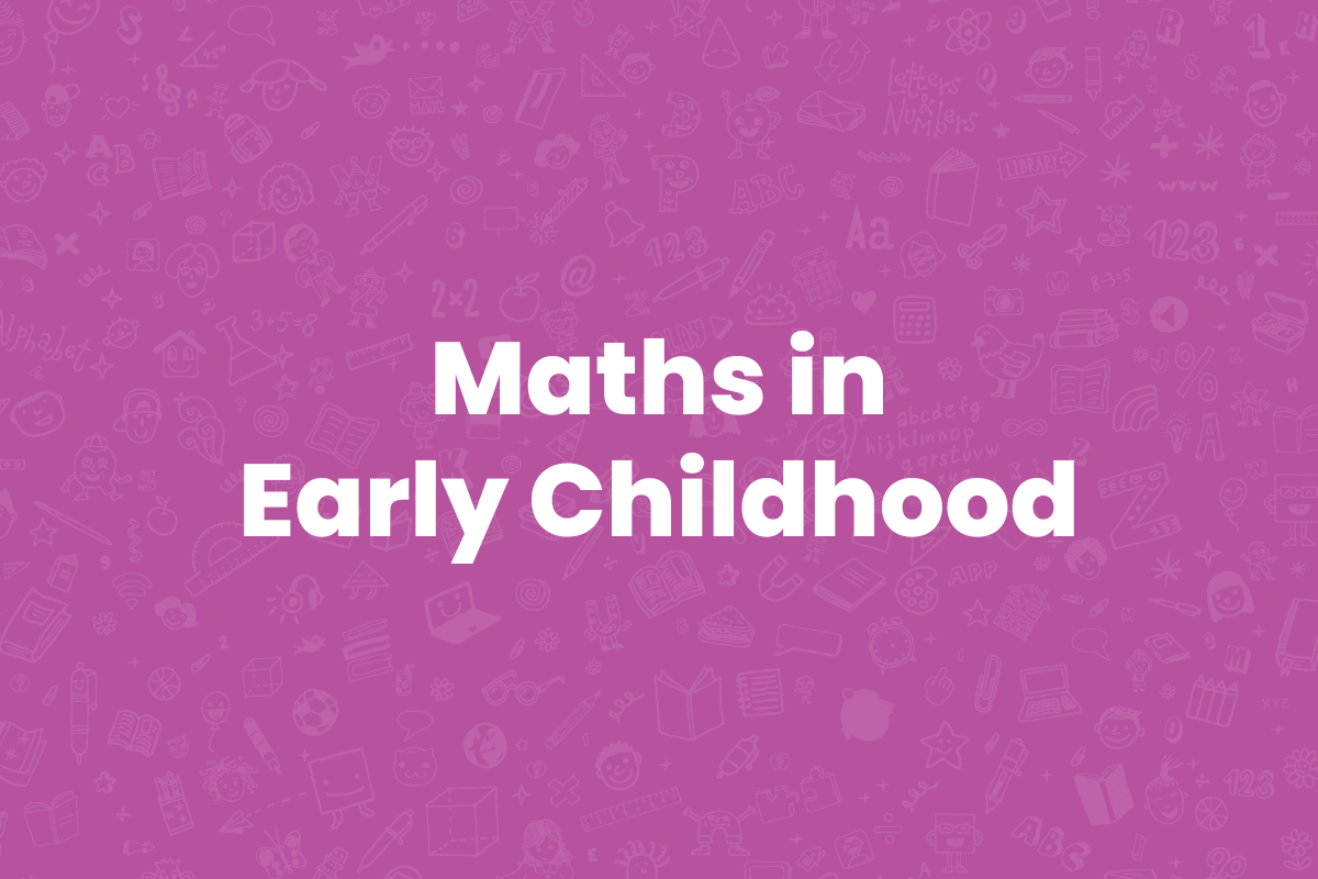 Video Thumbnail Maths in Early Childhood