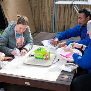 Members of the Officeworks Team at Learning Links Preschool