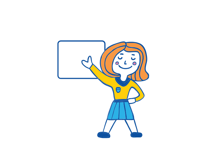 teacher hand drawn